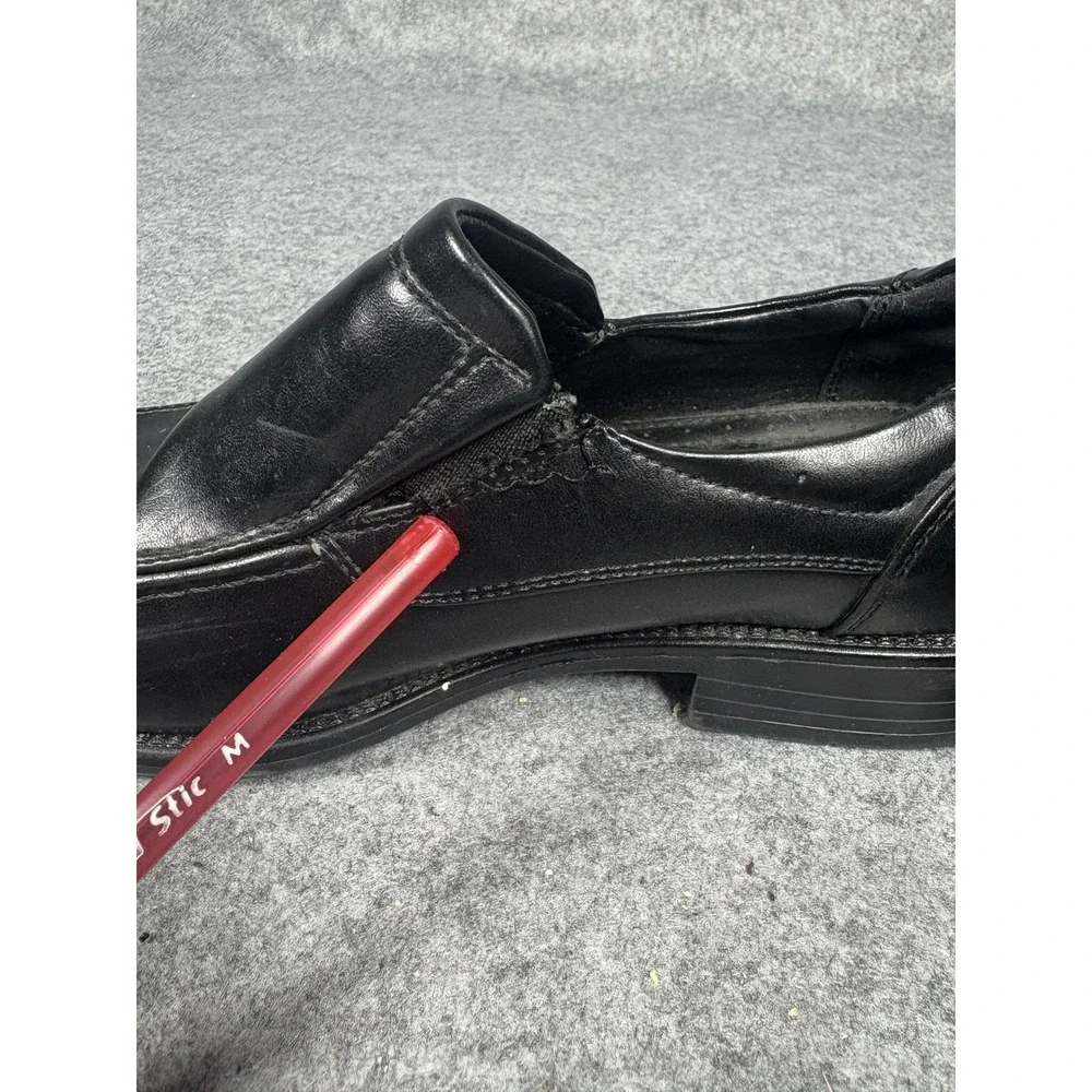 Robert David Lil Tim Dress Shoes 4M Black Slip‎ On Loafers
